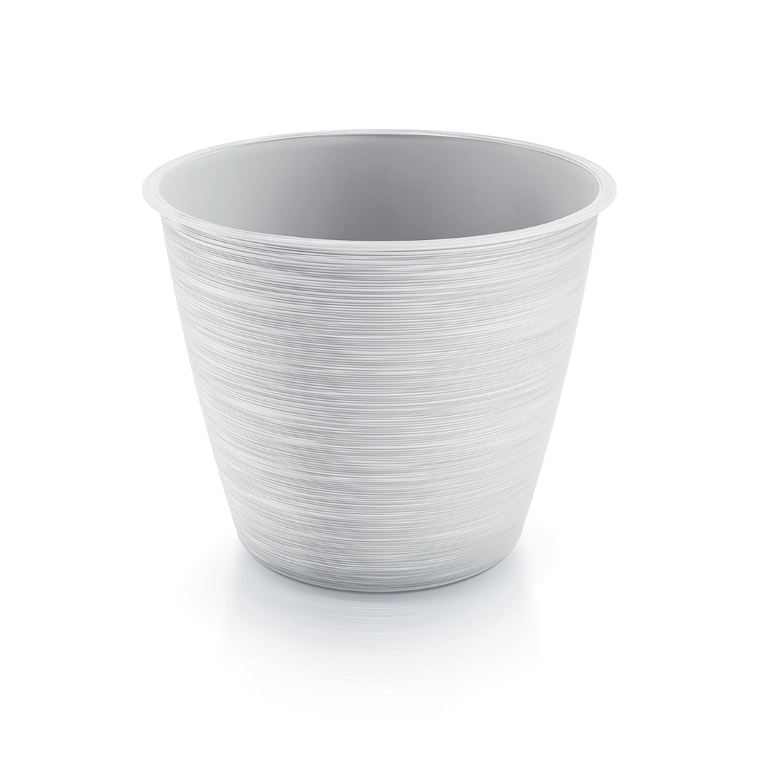Furu Blumentopf für Innen- und Außenbereich UV-Beständig Rund Kunststoff DFO300-S449 - weiß