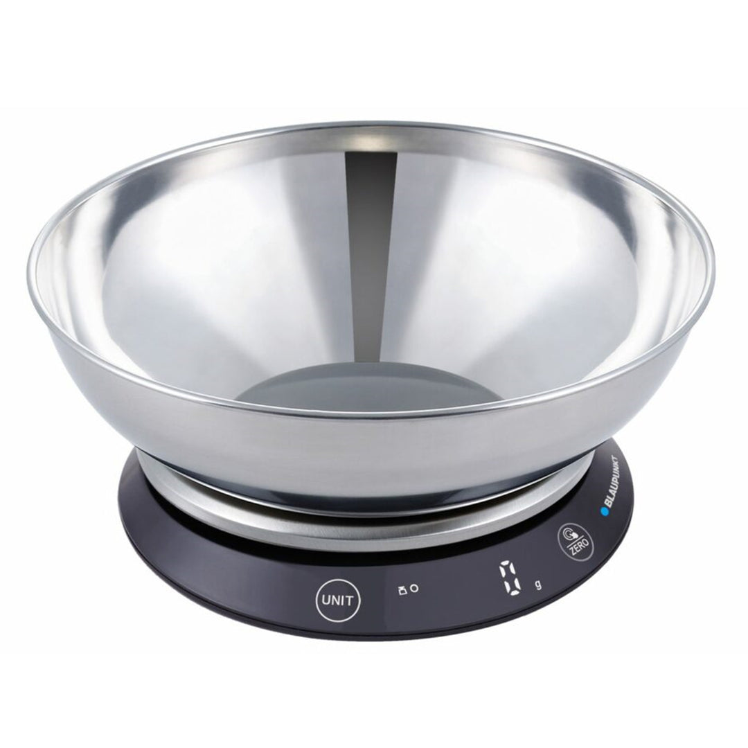 Digitale Küchenwaage mit 1,4L Abnehmbarer Schüssel max. 5kg Touch-Tasten