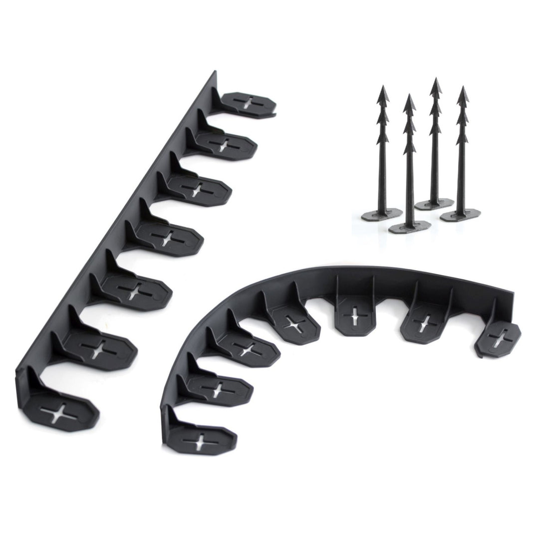 Rasenkante mit Verankerung 4,8 m Border 0645 Prosperplast IB0645-S411