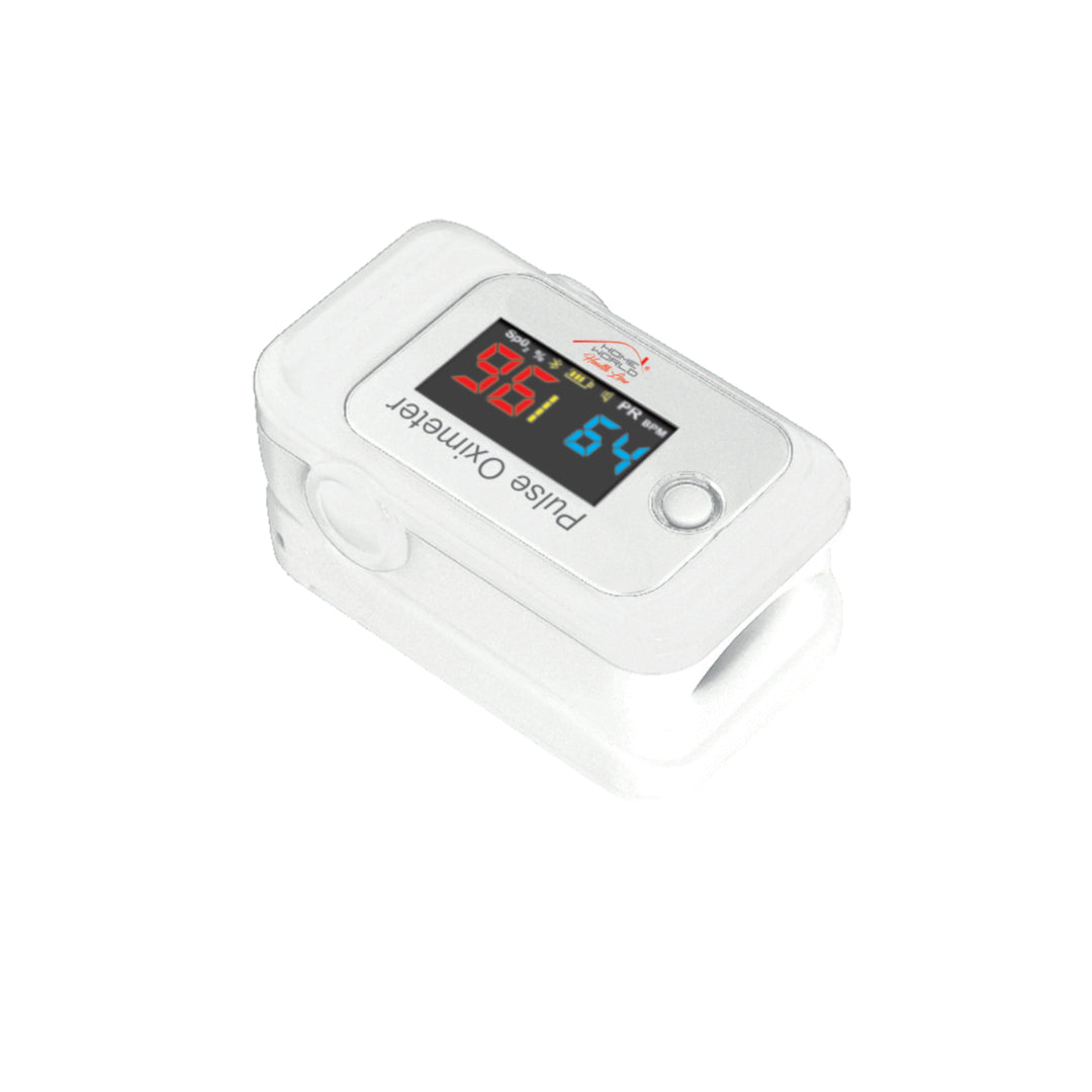 Fingerpulsoximeter LED Display Sauerstoffsättigung Messung Messgerät SpO2 Bluetooth App