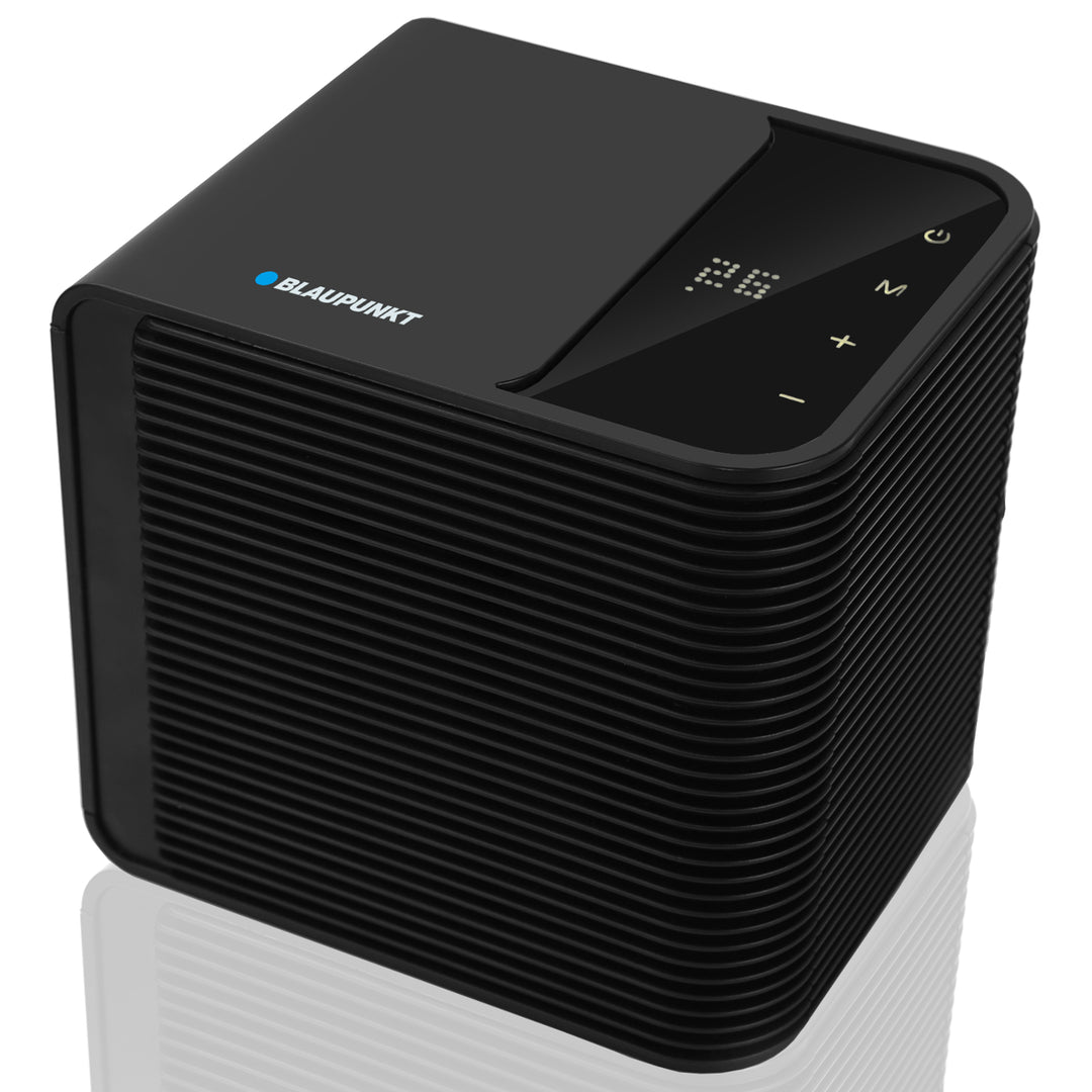 Heizlüfter PTC 2000W Für Räume bis zu 22 m² Fernbedienung 3 Arbeitsmodi Keramik-Heizlüfter Timer LED-DIsplay Ventilator Kaltes Gebläse Schwarz