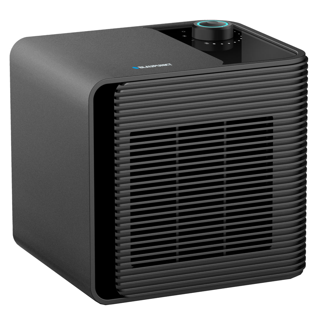 Blaupunkt FHM601 Heizlüfter PTC 2000W Für Räume bis zu 22 m² 3 Betriebsarten Lüfter 1000/2000 W Heizung Ventilator Schwarz