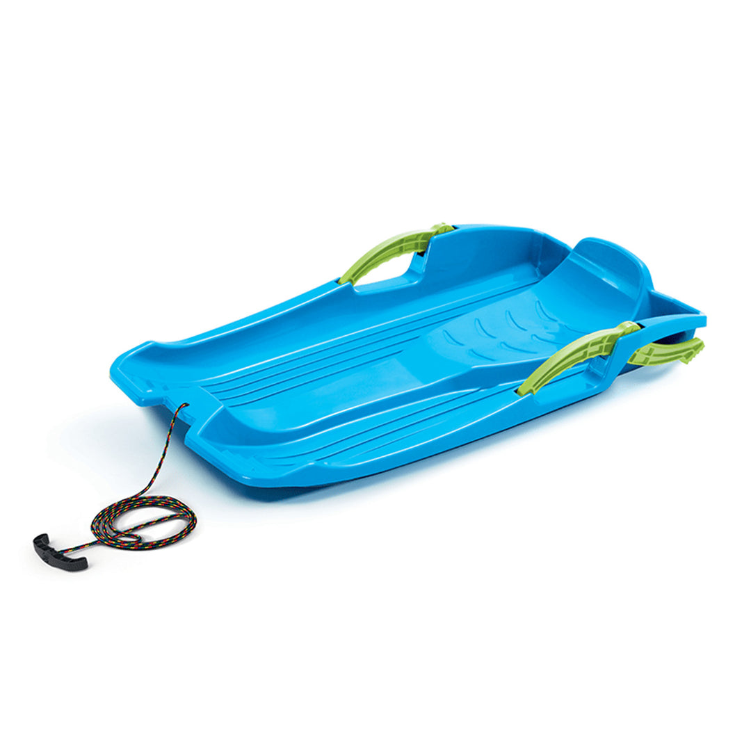 Kunststoffschlitten mit Bremse Prosperplast Hornet blau
