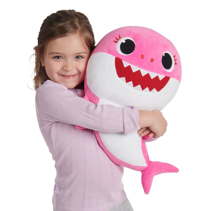 WowWee 61272 Mommy Shark Kuscheltier mit Sound 45 cm