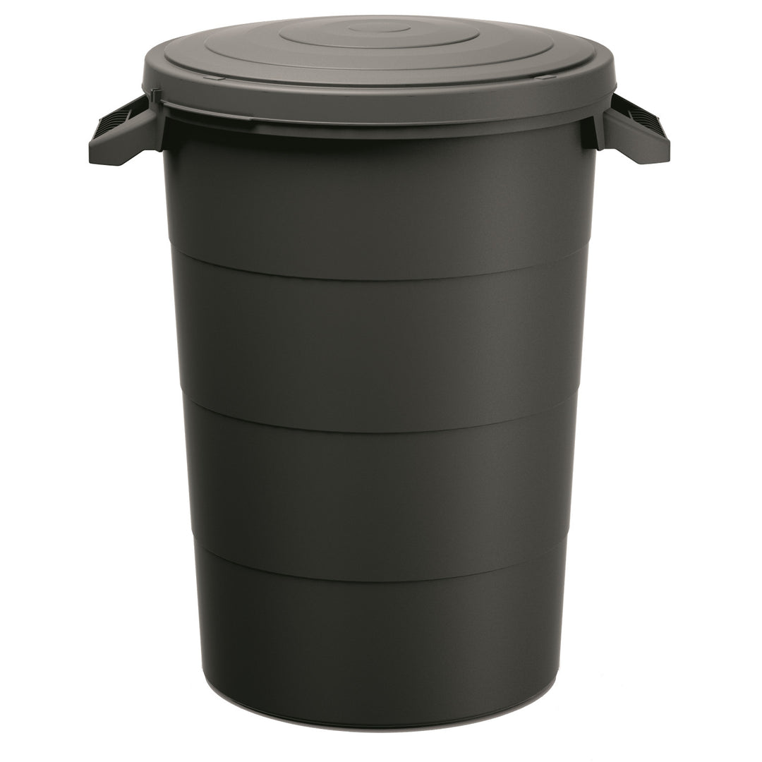 Keden SMOOTH Abfalleimer - Recycling 80 Liter Schwarz