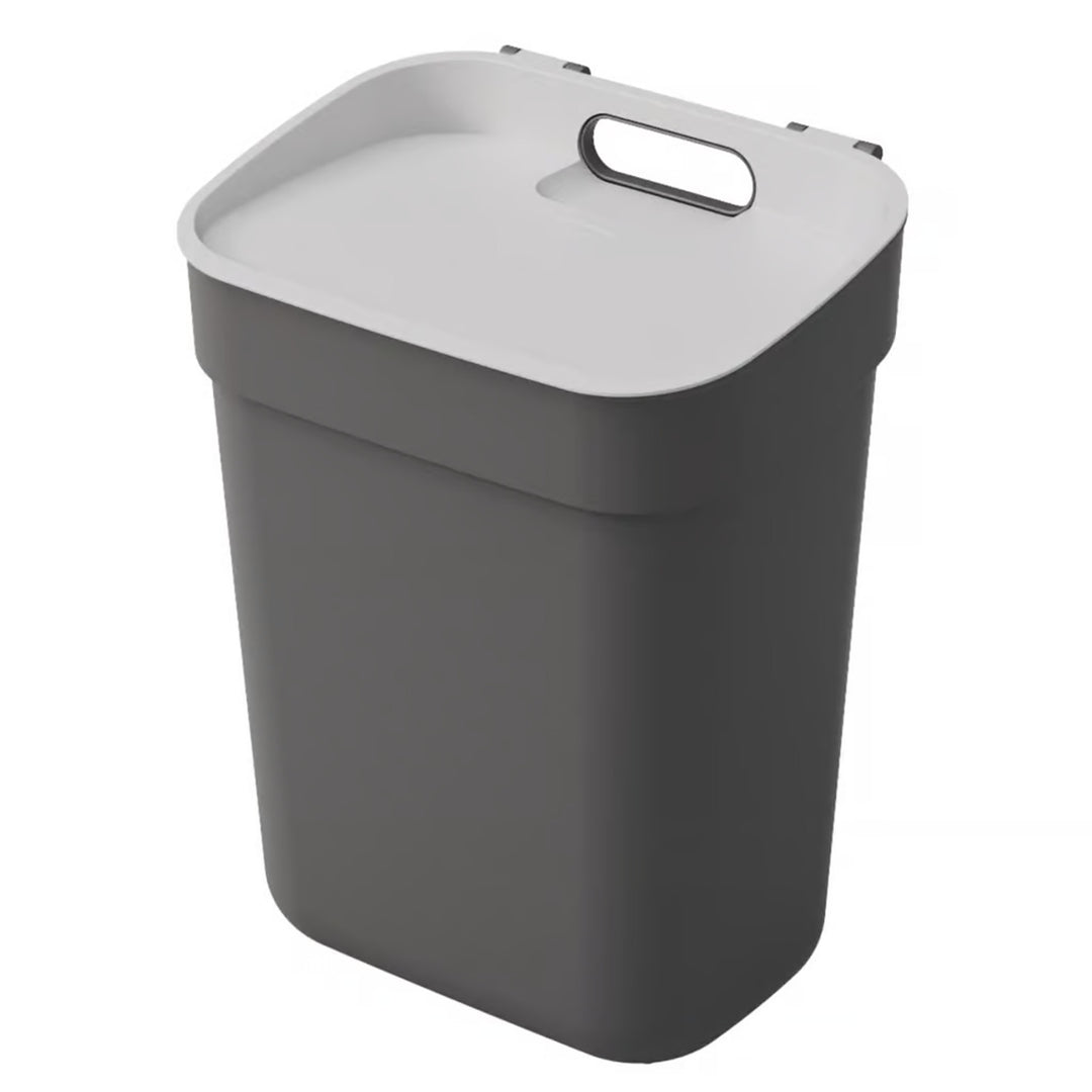 Curver Abfallbehälter, für Recycling, 10 Liter, dunkelgrau Ready-to-Collect-Serie