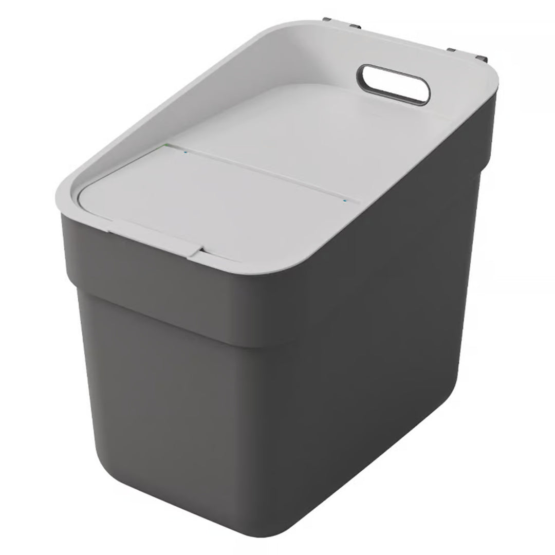 Curver Abfallbehälter, für Recycling, 20 Liter, dunkelgrau, Ready-To-Collect