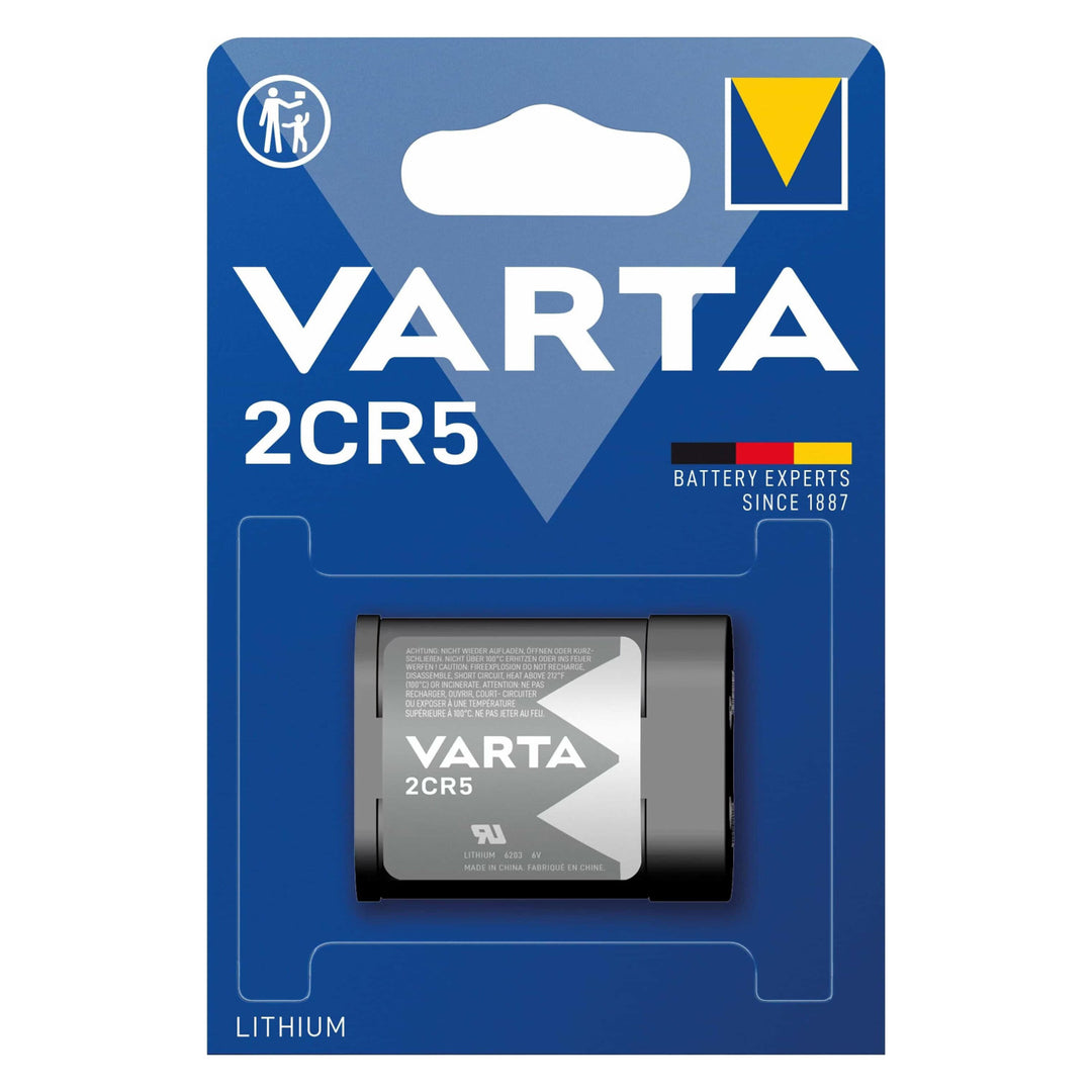Varta 2CR5 6V-Lithium-Batterie für Fotoapparate