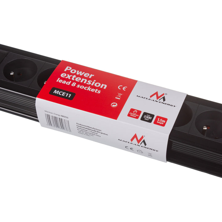 Maclean Energy MCE11 - Mit Kindersicherung u. Überspannungsschutz