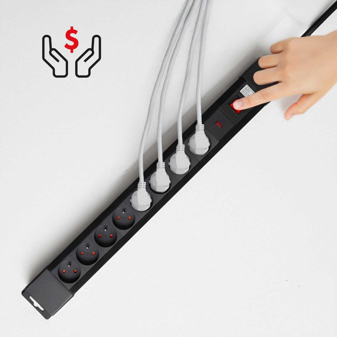 Maclean Energy MCE11 - Mit Kindersicherung u. Überspannungsschutz