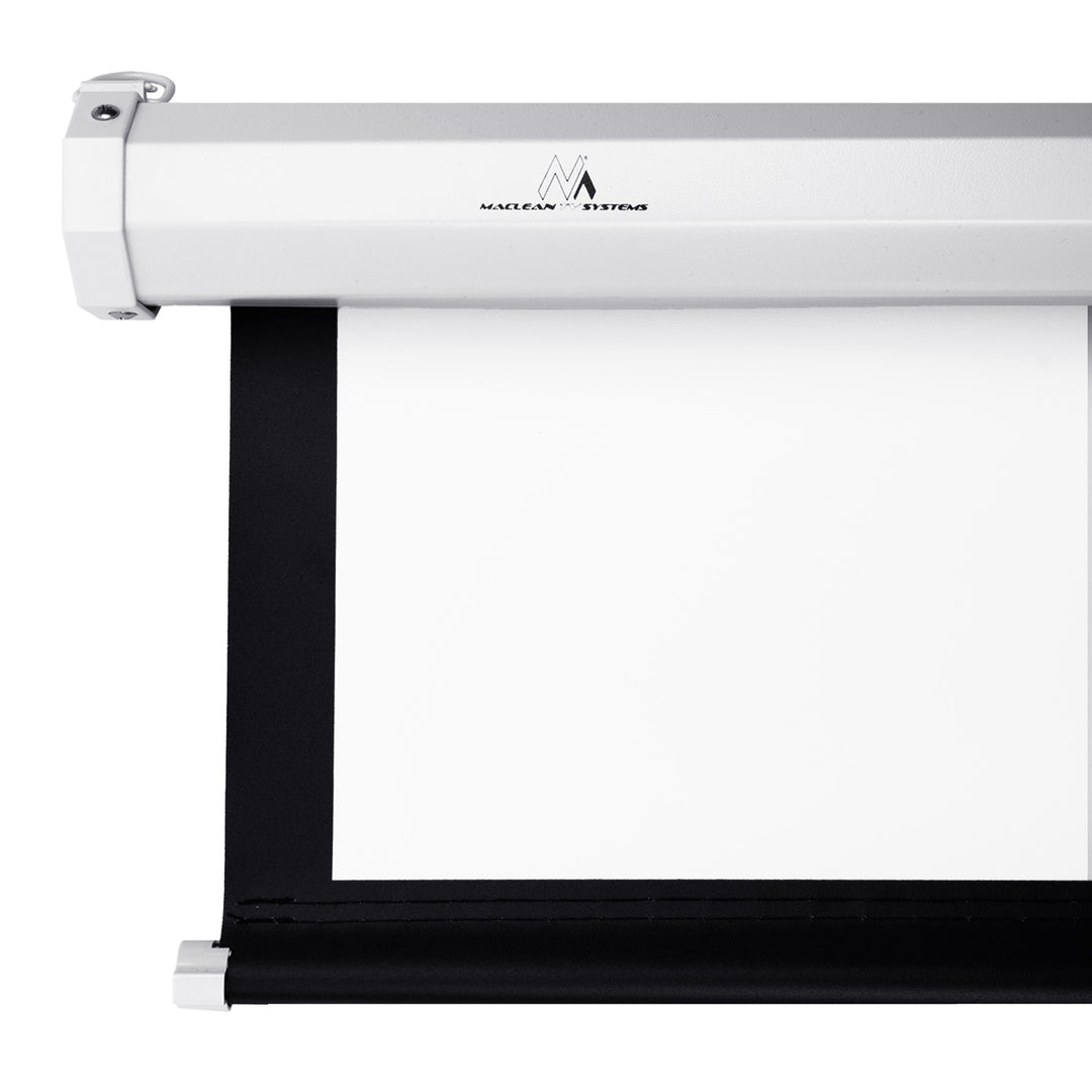 Maclean-Projektionswand, Auto-Lock, mattweiß, Wand- oder Deckenmontage, 100", 4:3, 200 x 150, MC-594