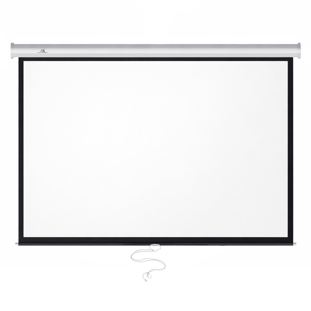 Maclean-Projektionswand, Auto-Lock, mattweiß, Wand- oder Deckenmontage, 120", 4:3, 240 x 180, MC-591