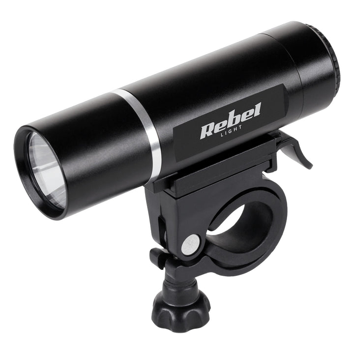 Fahrradlichtset URZ0015 vorne 1x LED 3W + hinten 3x LED Akku Power Rebel