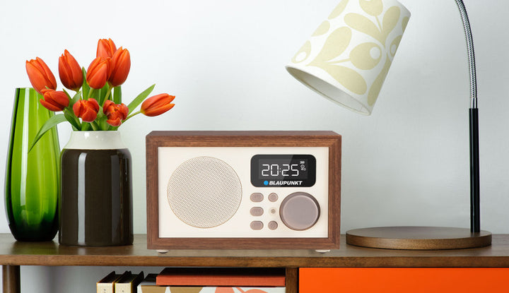 Radio Holz Radiowecker Hölzernes FM Radio FM / AUC HR5BR Blaupunkt