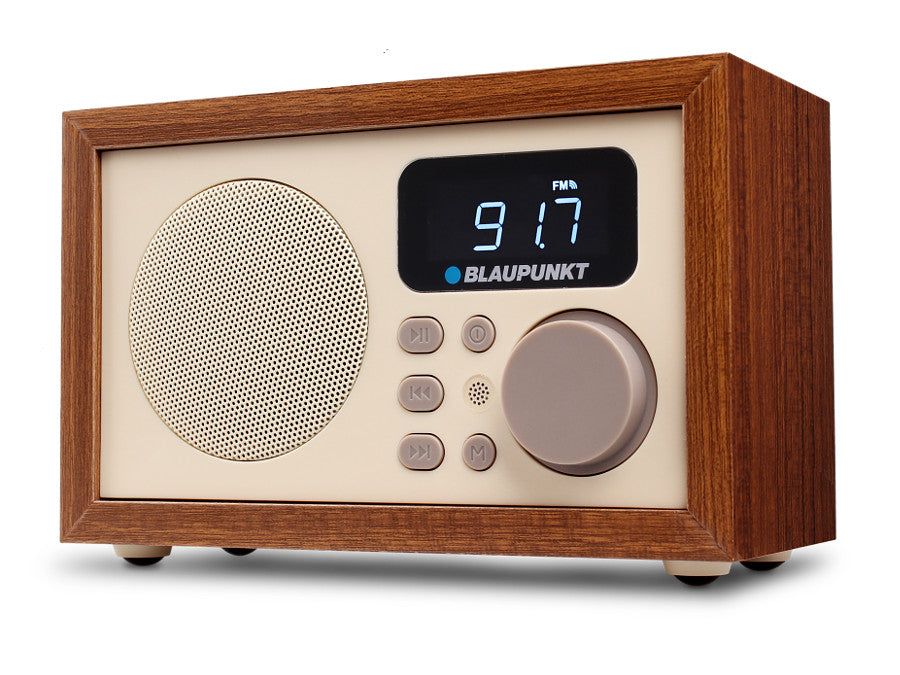 Radio Holz Radiowecker Hölzernes FM Radio FM / AUC HR5BR Blaupunkt