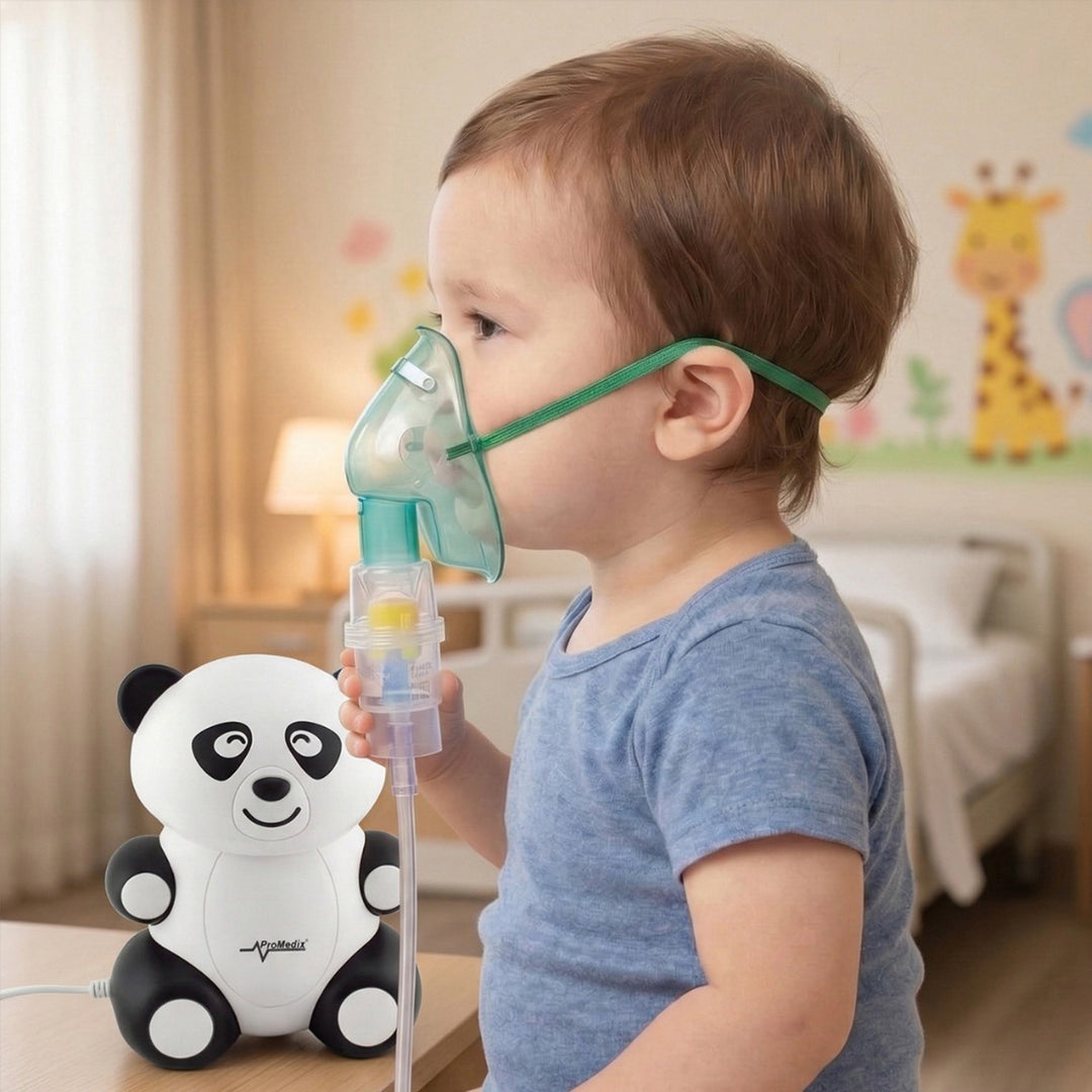 Promedix PR-812 Inhaliergerät Set für Kinder - Panda