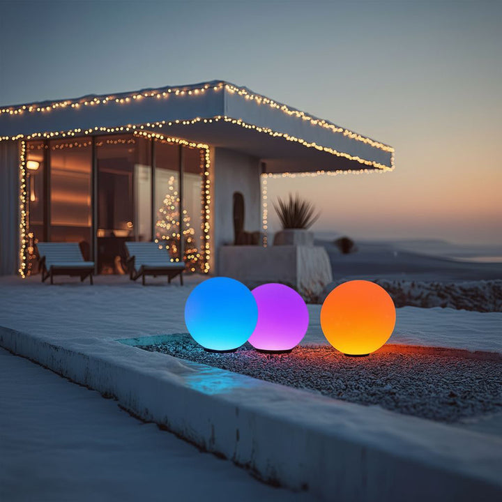 GreenBlue GB122 Freistehende LED Solar-Gartenlampe 1,2 V IP44 mehrfarbig