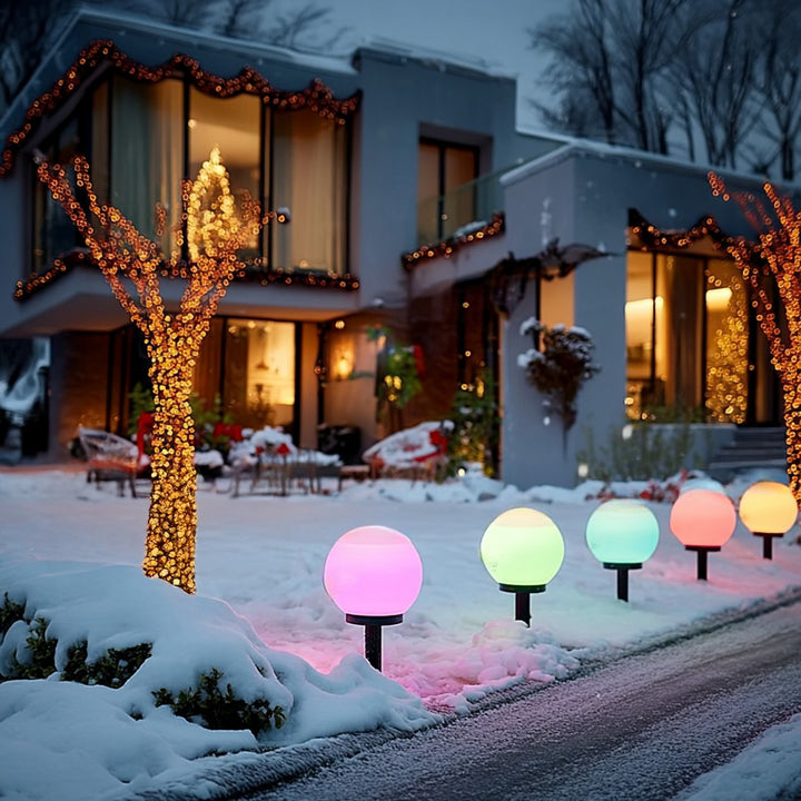 GreenBlue GB122 Freistehende LED Solar-Gartenlampe 1,2 V IP44 mehrfarbig