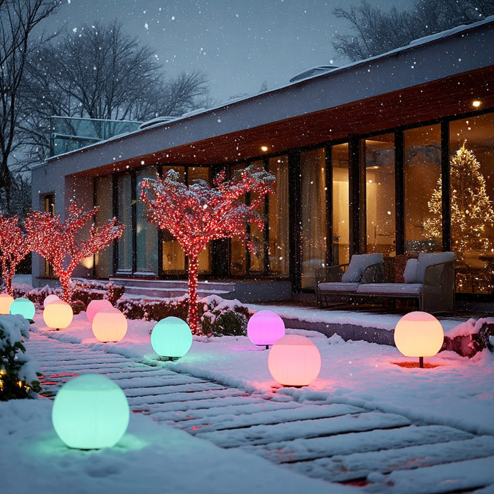 GreenBlue GB122 Freistehende LED Solar-Gartenlampe 1,2 V IP44 mehrfarbig