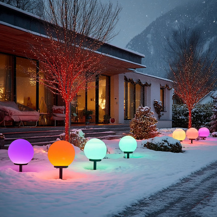 GreenBlue GB122 Freistehende LED Solar-Gartenlampe 1,2 V IP44 mehrfarbig