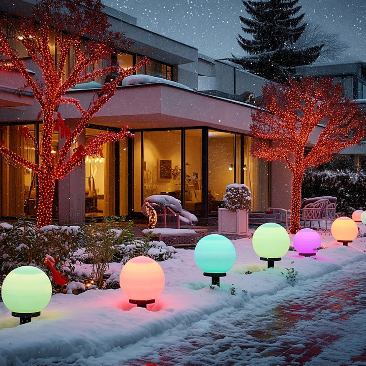 GreenBlue GB122 Freistehende LED Solar-Gartenlampe 1,2 V IP44 mehrfarbig