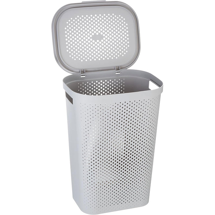 Curver Infinity 60L Wäschekorb grau 231008