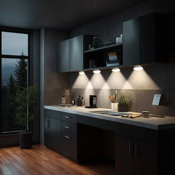 6 LED Leuchten mit Fernbedienung - Maclean Energy MCE165