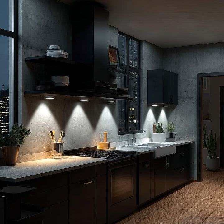 6 LED Leuchten mit Fernbedienung - Maclean Energy MCE165