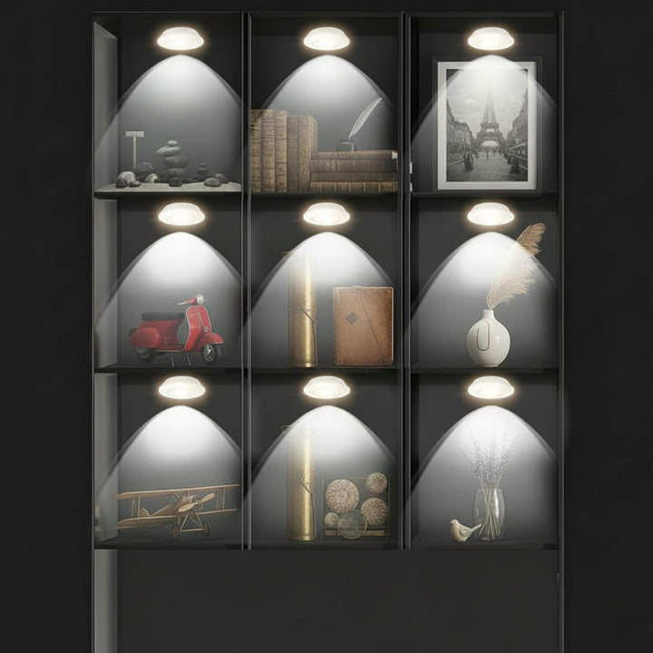 6 LED Leuchten mit Fernbedienung - Maclean Energy MCE165