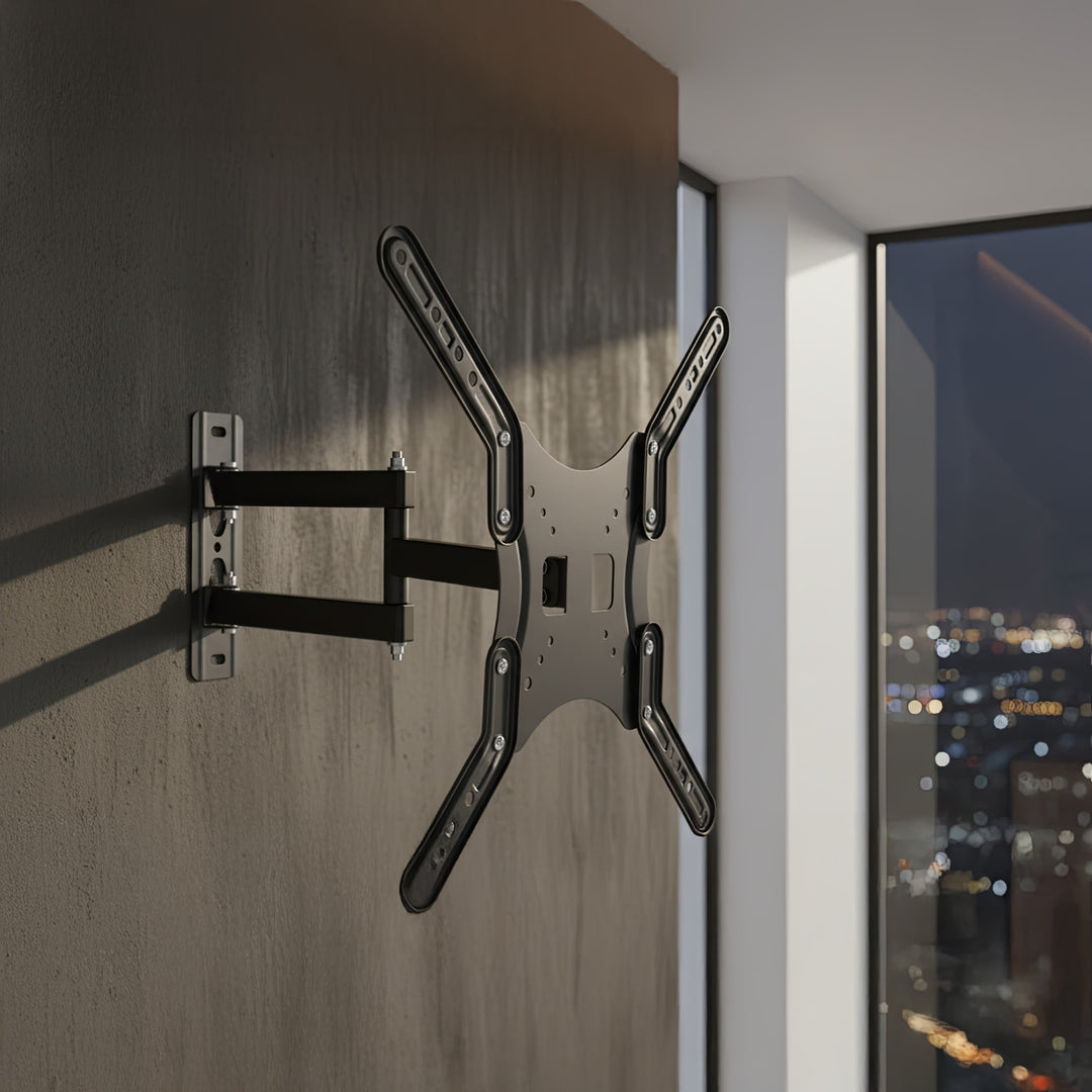 Fernseher &amp; Monitor Wandhalterung Halter VESA 75-400 30kg Drehbar Neigbar MC-759