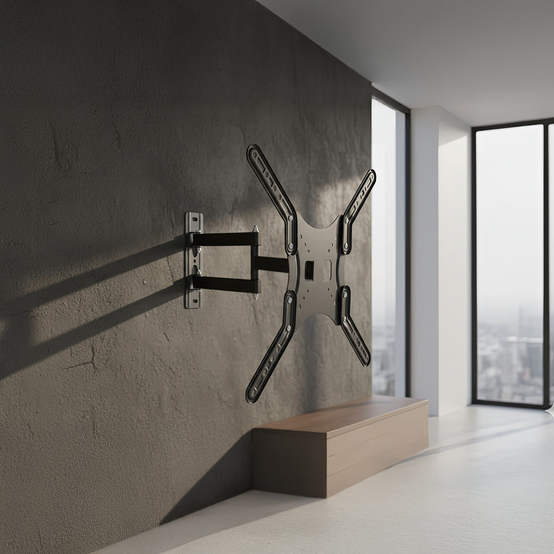 Fernseher &amp; Monitor Wandhalterung Halter VESA 75-400 30kg Drehbar Neigbar MC-759