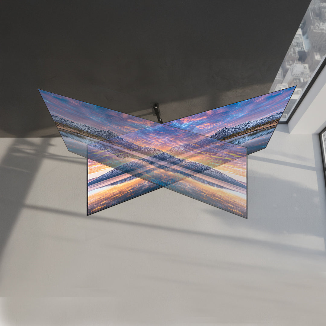 Fernseher &amp; Monitor Wandhalterung Halter VESA 75-400 30kg Drehbar Neigbar MC-759