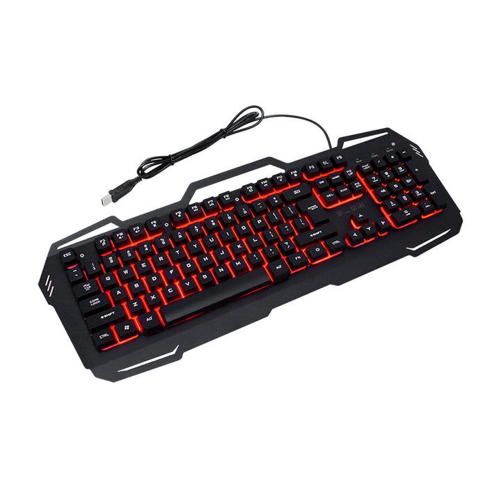 Beleuchtete Gaming-Tastatur BLOW Adrenaline Cold Steel