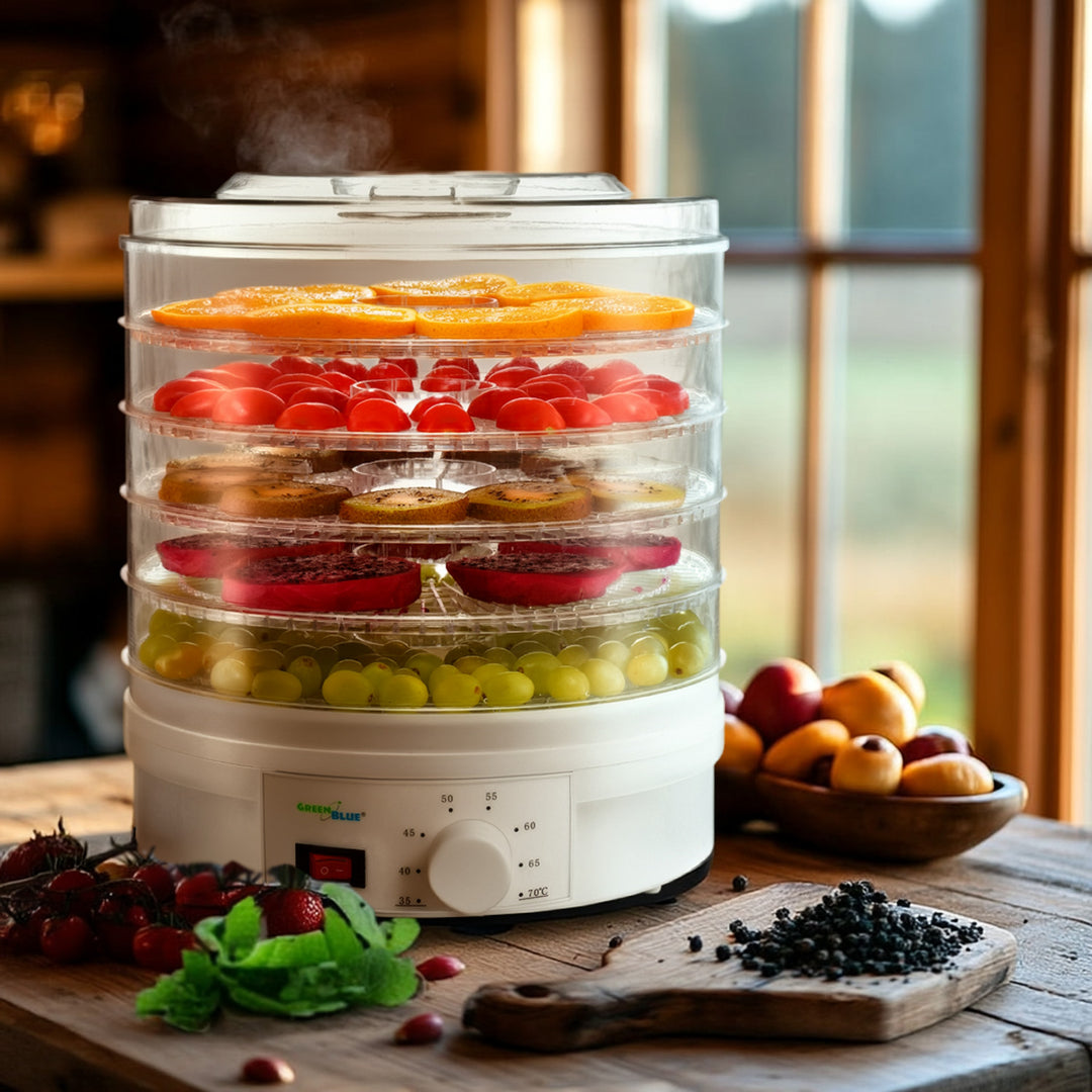 GreenBlue GB190 - 250W - 5 Etagenfächer - 35 bis 70 °C