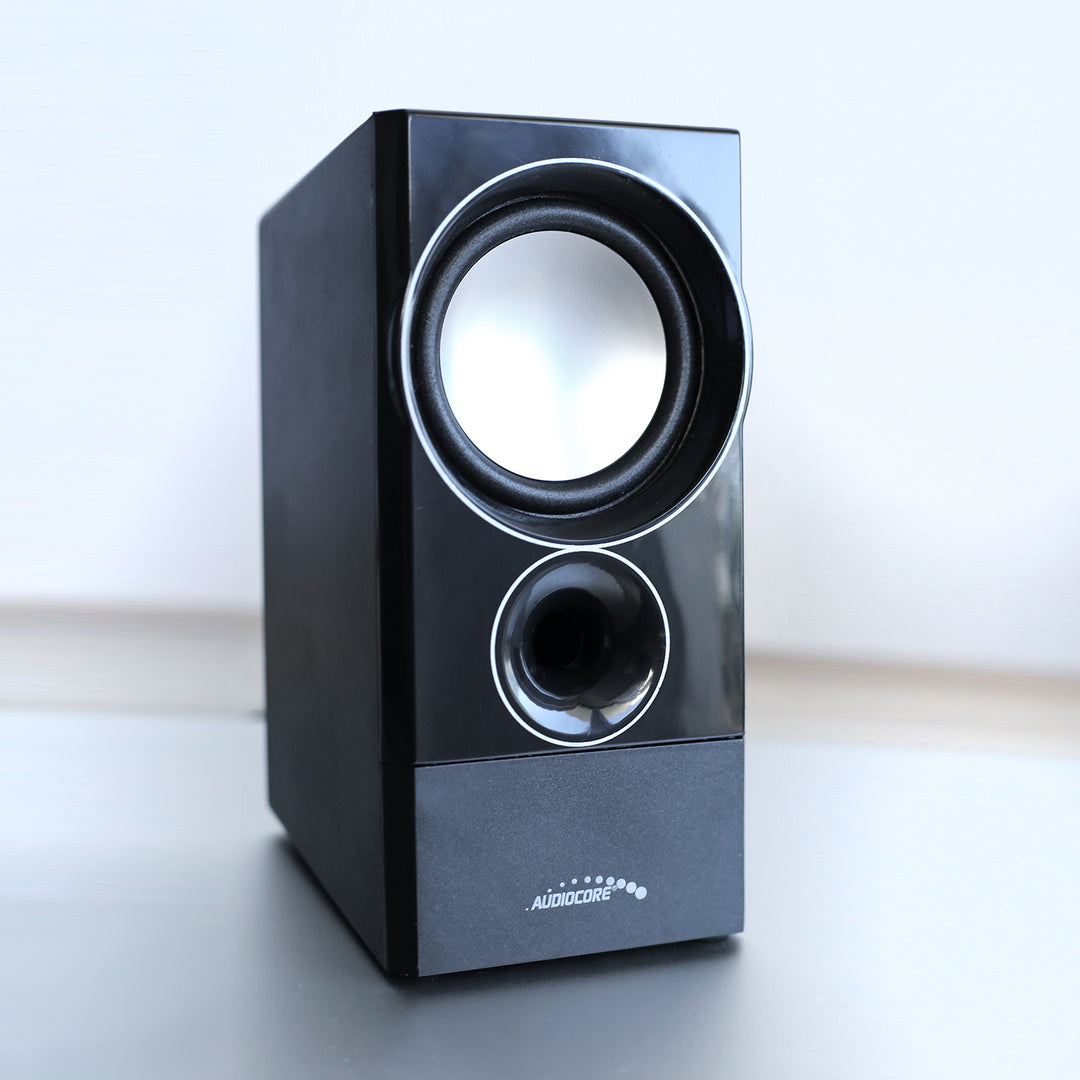 Audiocore AC910 2.1 Bluetooth Multimedia Lautsprechersystem Lautsprecher Subwoofer 280W P.M.P.O. Radio SD-Kartenslot AUX