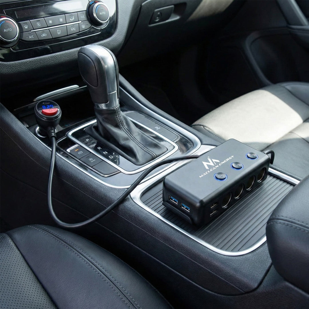 Maclean Energy MCE218 - Mit USB Quick Charge 3.0 & Power Delivery