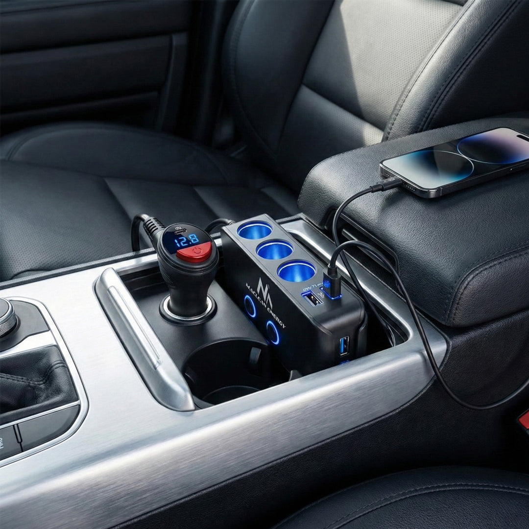 Maclean Energy MCE218 - Mit USB Quick Charge 3.0 & Power Delivery