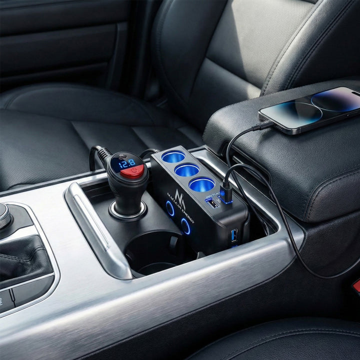 Maclean Energy MCE218 - Mit USB Quick Charge 3.0 & Power Delivery