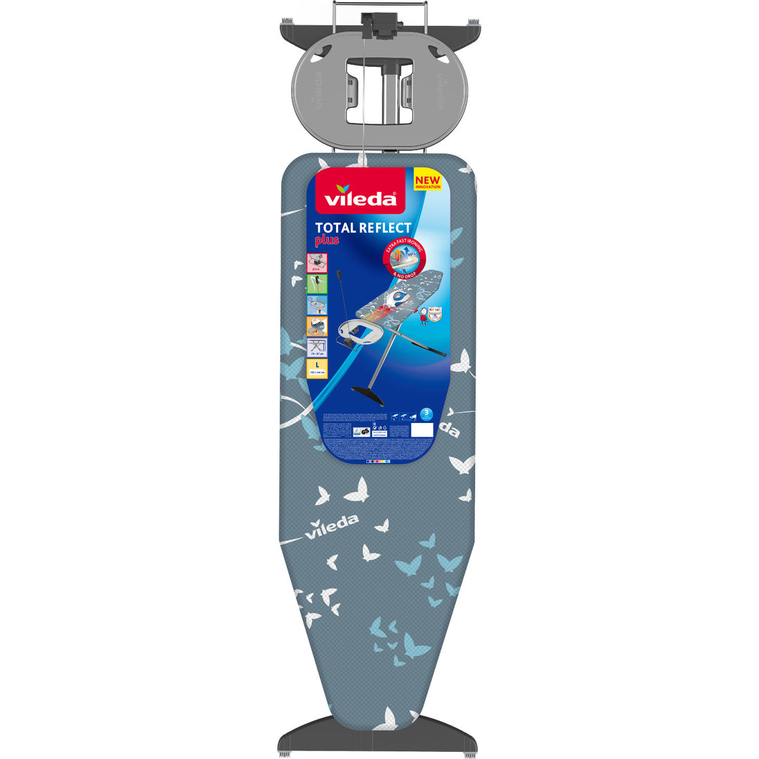 Bügelbrett Total Reflect Plus mit 100% Metallic-Beschichtung Bügeltisch