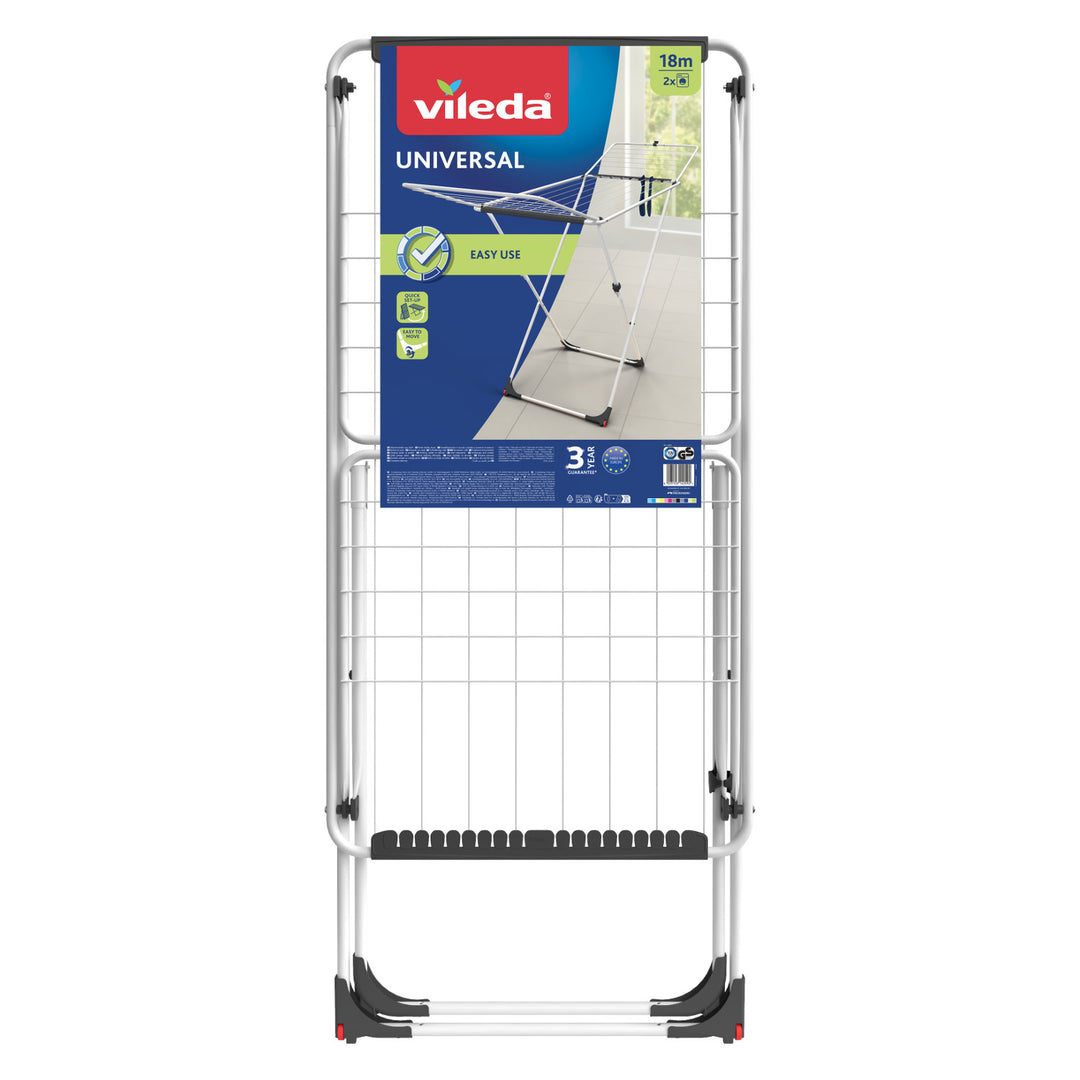 Vileda Universal Klapprad Wäschetrockner 18m