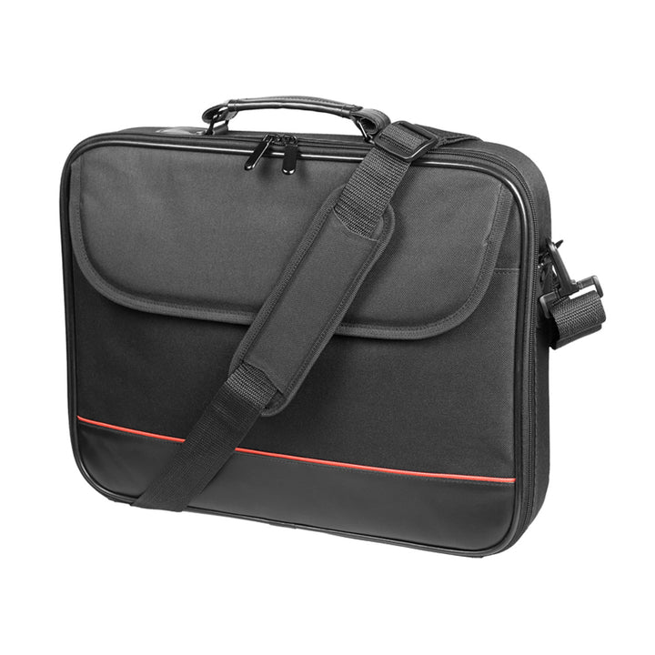 17'' Notebooktasche Tracer, Außenfach mit Klettverschluss, Zwei-Wege-Reißverschluss, Straight