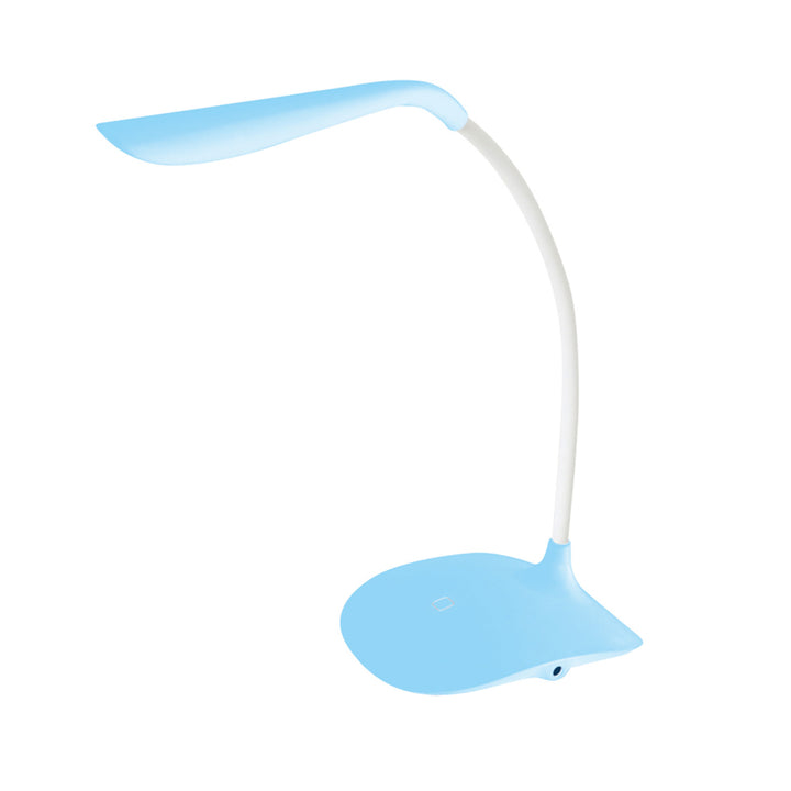 Platinet Tischleuchte, flexibler Arm, 3,5W, blau, PDL01BL