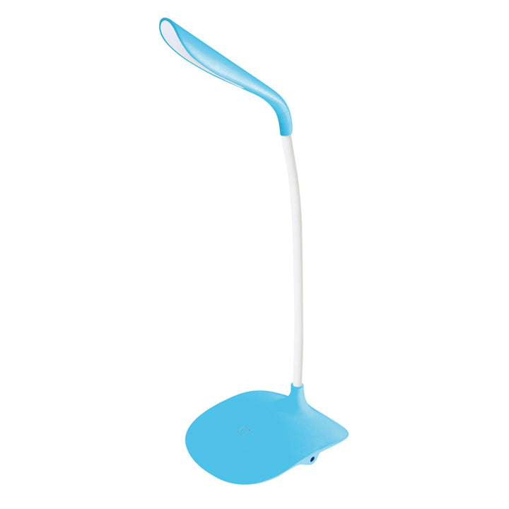 Platinet Tischleuchte, flexibler Arm, 3,5W, blau, PDL01BL