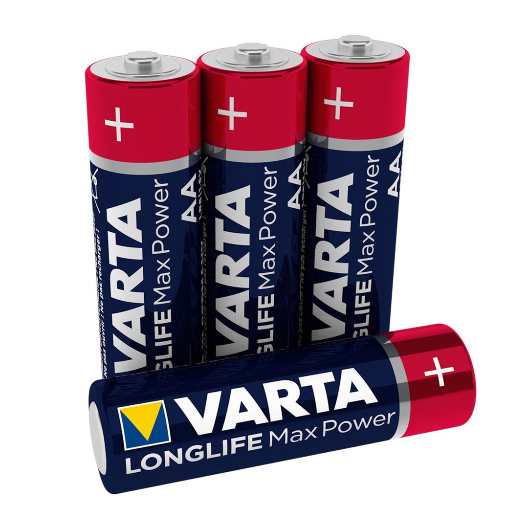 4x Varta Longlife Max Power AA Alkaline Batterien, hohe Qualität