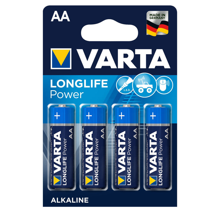 AA (Mignon) im 4er Pack VARTA Longlife Power Batterien