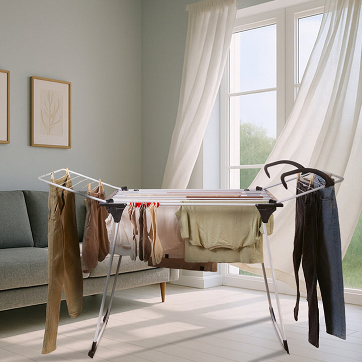 Wäschetrockner Vileda Premium 2in1 mit Flügelverriegelung