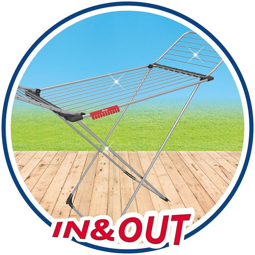 Waschmaschine Vileda 100, resistent gegen Rost und raue Wetterbedingungen