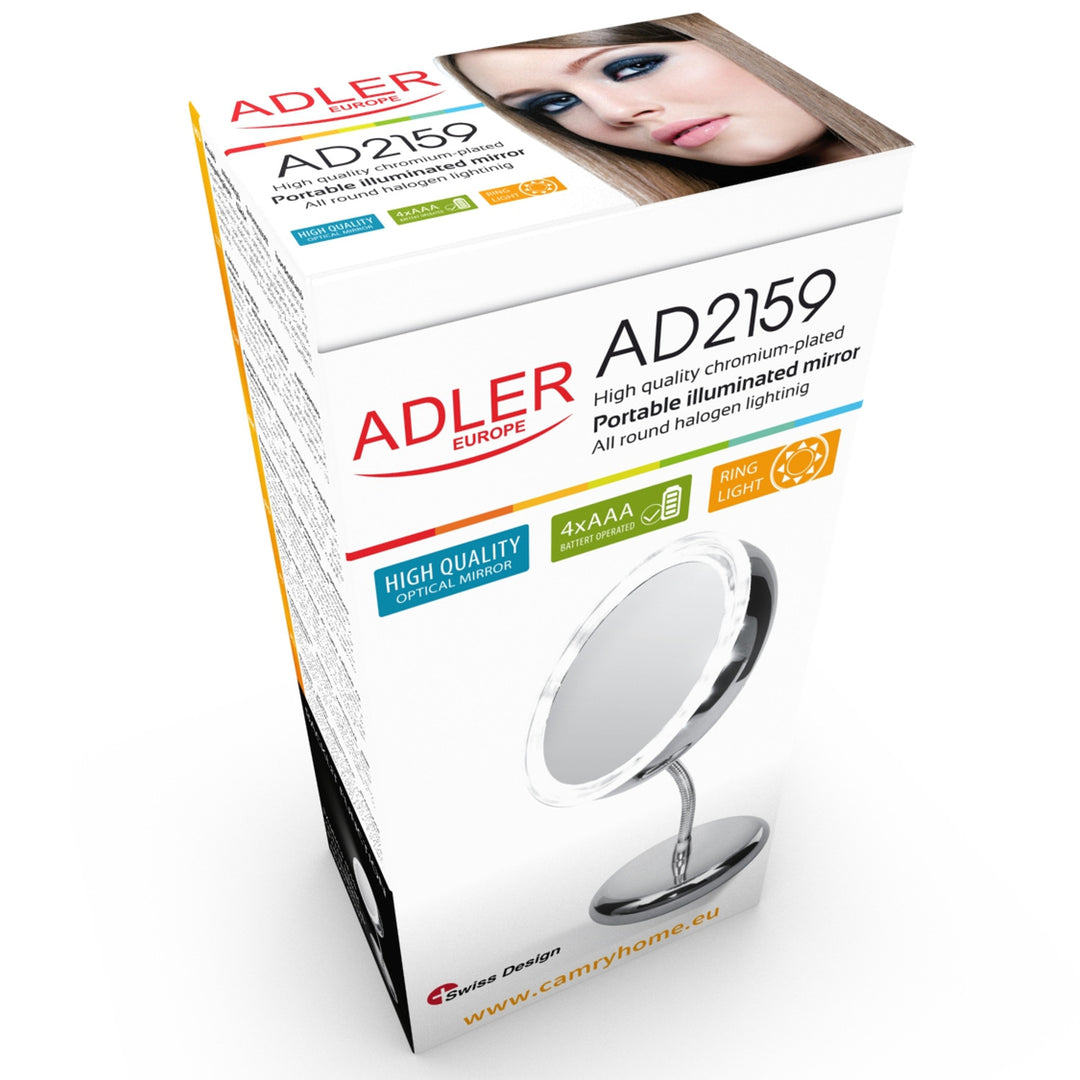 Kosmetikspiegel mit LED-Licht Adler AD 2159
