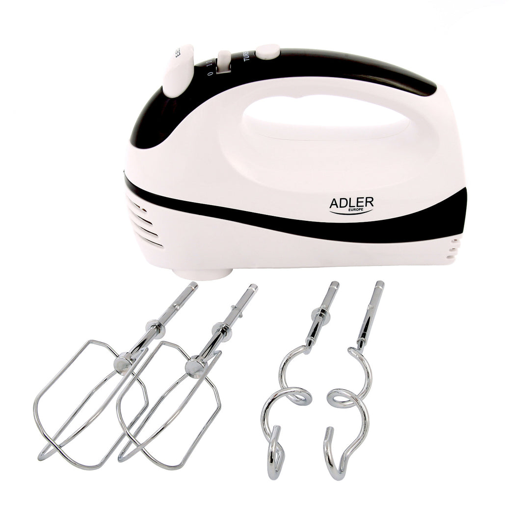 Küchenmixer Adler, Leistung 300 W, 5 Geschwindigkeitsstufen, Turbo-Funktion, AD 4205 b
