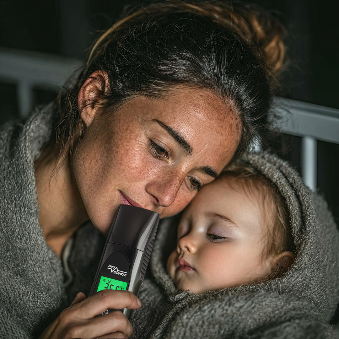 Maclean PR-638 : 4 in 1 Messung : - Stirn - Ohr - Objekt - Raum - Temperatur